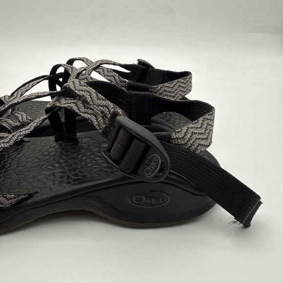 Chaco Womens SZ 7  Updraft EcoTread X2 Outdoor Sandals Black Waves  (J105182) - Picture 16 of 16